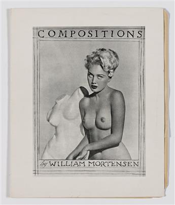 WILLIAM MORTENSEN (1897-1965) A portfolio entitled "Compositions," with 8 studies of the female form. Circa 1938.